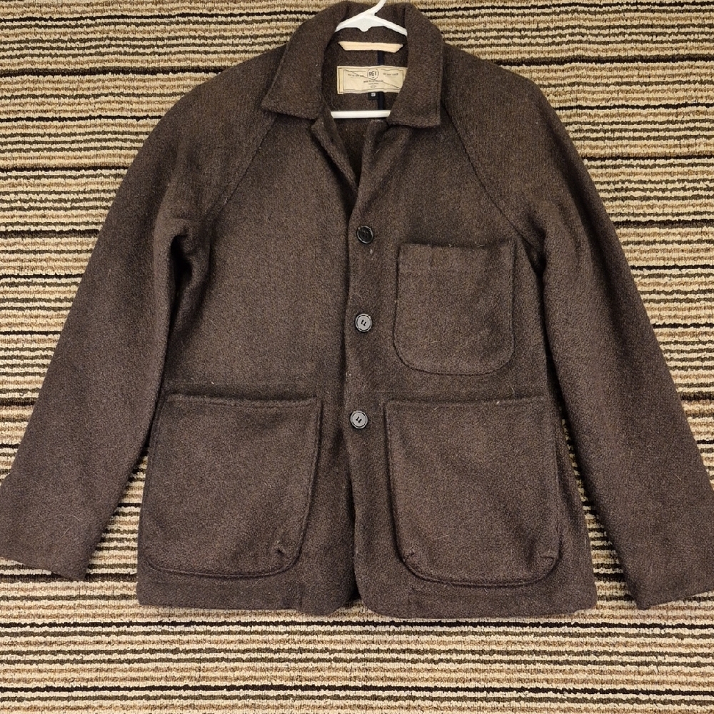 RGT Rogue Territory Explorer Blazer Green Brown Wool‎ Tweed Small Mens Jacket